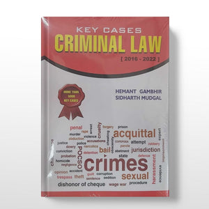 Hemant Gambhir & Sidharth Mudgal's Key Cases Criminal Law From LRC Publications