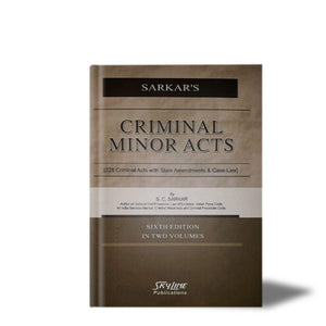 S. C. Sarkar's Criminal Minor Acts by Skyline Publications
