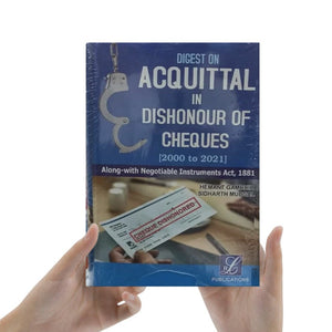 Sidharth Mudgal & Hemant Gambhir's Digest on Acquittal in Dishonour of Cheques From LRC Publications