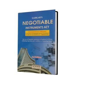Sunil Sarkar's Commentary On Negotiable Instruments Act From Sodhi Publications