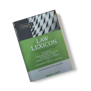 Ganguly's Law Lexicon Judicial Dictionary by Sweet & Soft Publications