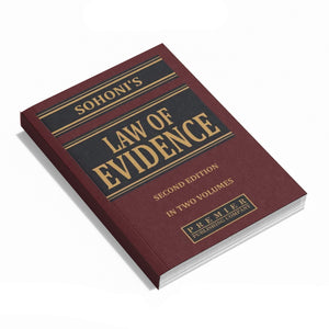 Sohoni's Law of Evidence by Premier Publishing Company